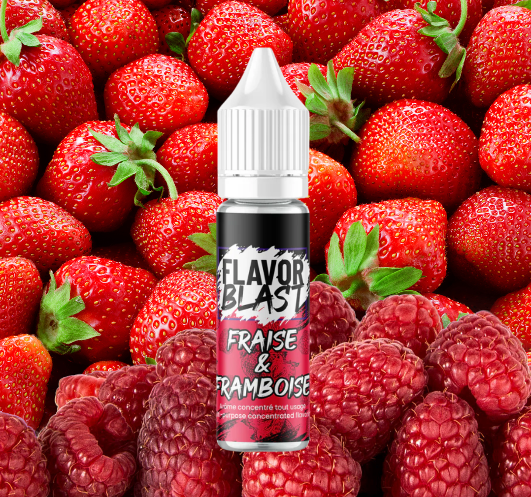Flavor Blast - Strawberry & Raspberry - 15ml