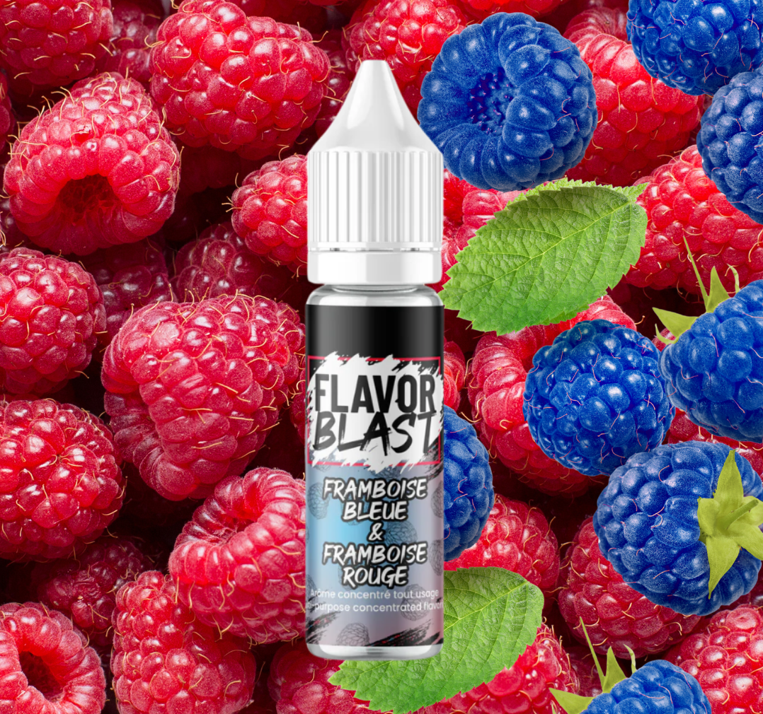 Flavor Blast - Blue Raspberry & Red Raspberry - 15ml