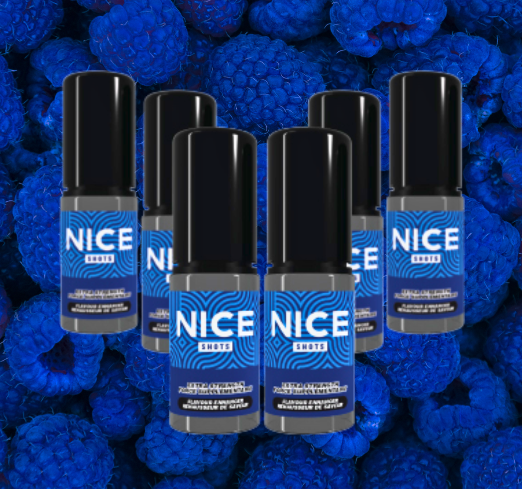 NICE SHOTS - Blue Raspberry - 10ml