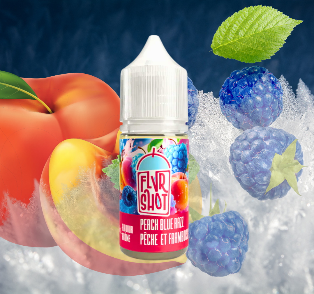 Flavour Shot - Peach Blue Razz - 10ml