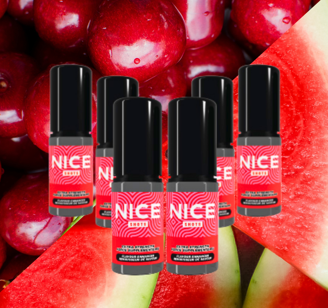 NICE SHOTS - Cherry Watermelon Ice - 10ml