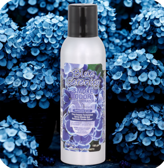 Smoke Odor Exterminator Spray, Blue Serenity, 7 oz