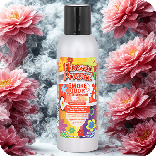 Smoke Odor Exterminator Spray, Flower Power, 7 oz