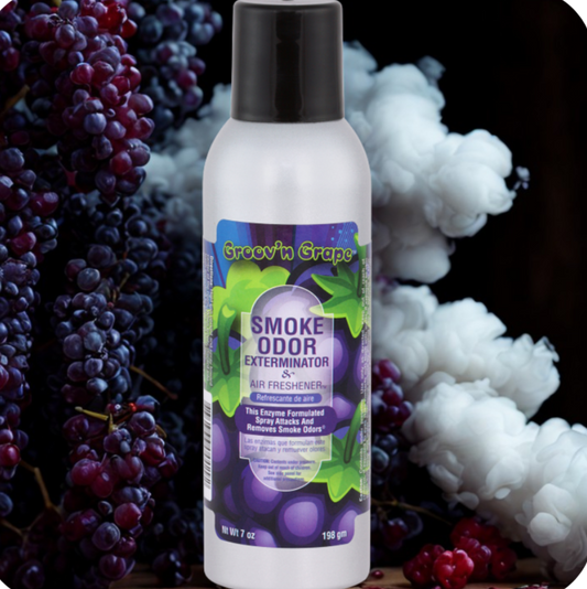 Smoke Odor Exterminator Limited Edition Spray, Groov’n Grape, 7 oz