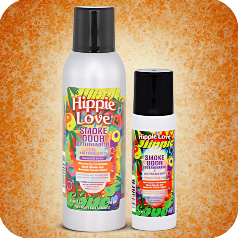 Smoke Odor Exterminator Spray, Hippie Love