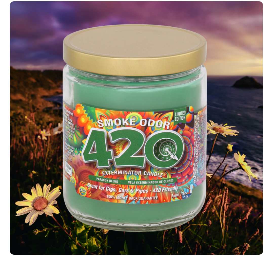 Smoke Odor Exterminator Limited Edition Candle, 420, 13 oz