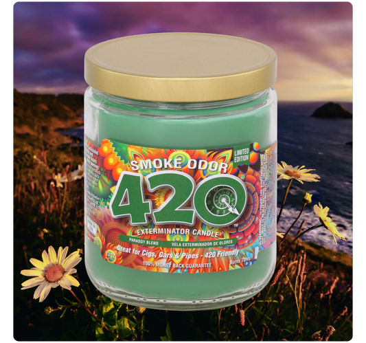 Smoke Odor Exterminator Limited Edition Candle, 420, 13 oz