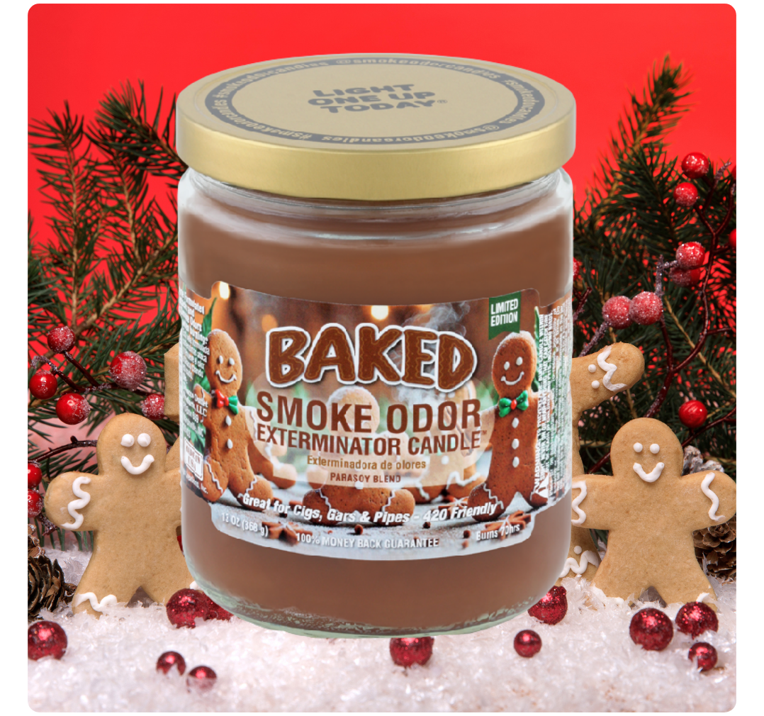 Smoke Odor Exterminator Limited Edition Candle, Baked, 13 oz