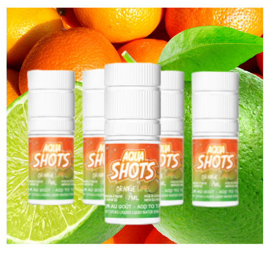 AQUA SHOTS - Orange Lime - 10ml