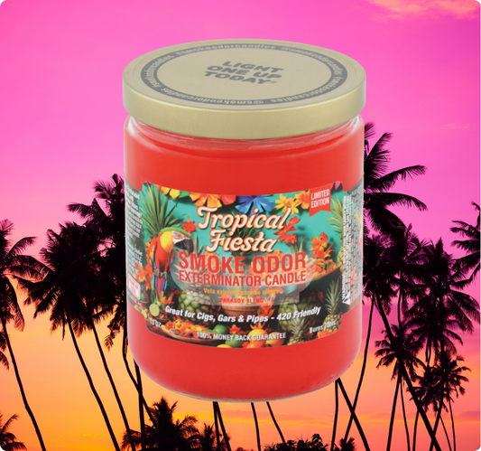 Smoke Odor Exterminator Limited Edition Candle, Tropical Fiesta, 13 oz