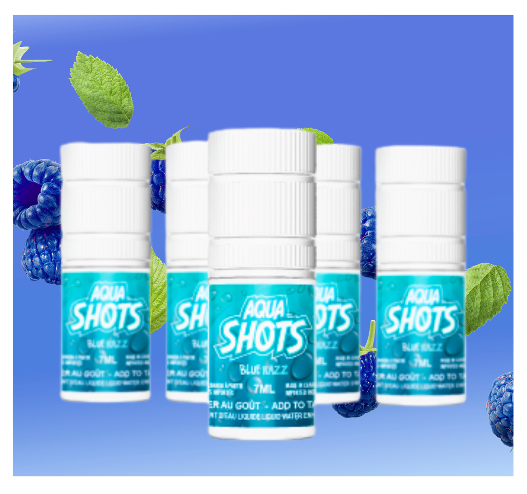 AQUA SHOTS - Blue Razz - 7ml