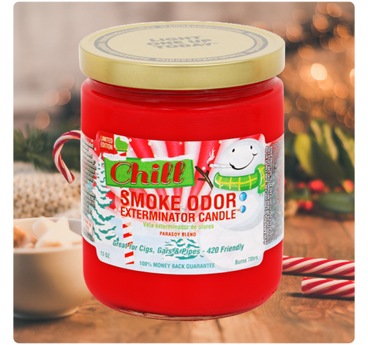 Smoke Odor Exterminator Limited Edition Candle, Chill, 13 oz
