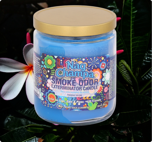 Smoke Odor Exterminator Candle, Nag Champa, 13 oz