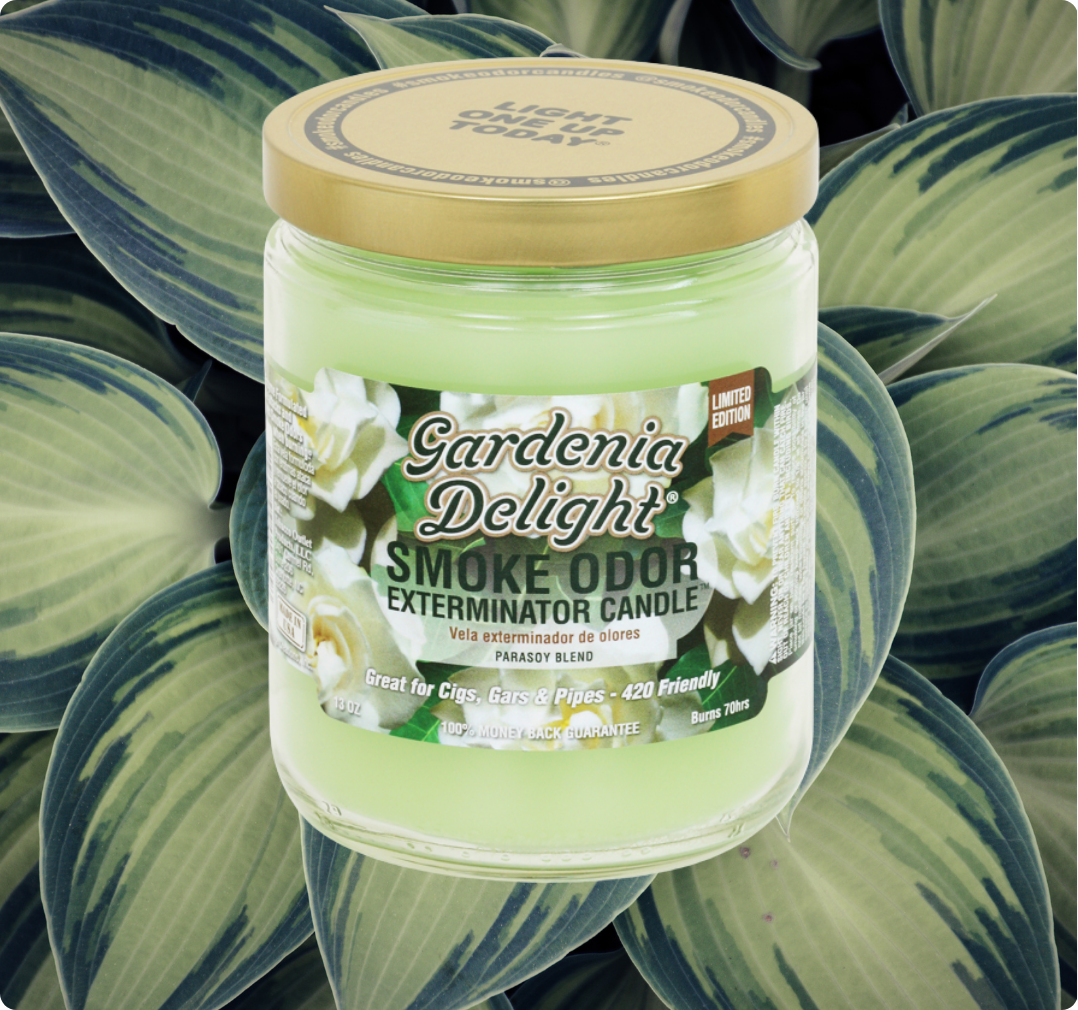 Smoke Odor Exterminator Limited Edition Candle, Gardenia Delight, 13 oz