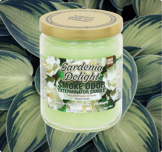 Smoke Odor Exterminator Limited Edition Candle, Gardenia Delight, 13 oz