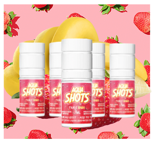 AQUA SHOTS - Fraise Nana - 7ml
