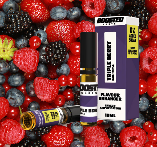 Boosted Shots - Triple Berry - 10ml