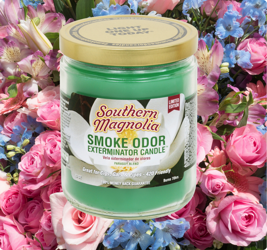 Smoke Odor Exterminator Limited Edition Candle, Southern Magnolia, 13 oz