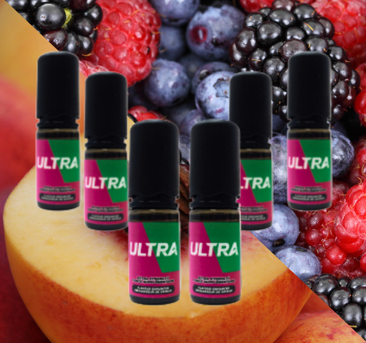 ULTRA SHOTS - Peach Berry Duo Ice - 10ml