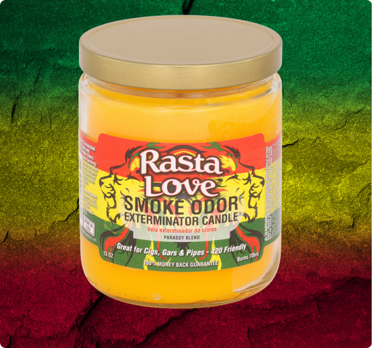 Smoke Odor Exterminator Candle, Rasta Love, 13 oz