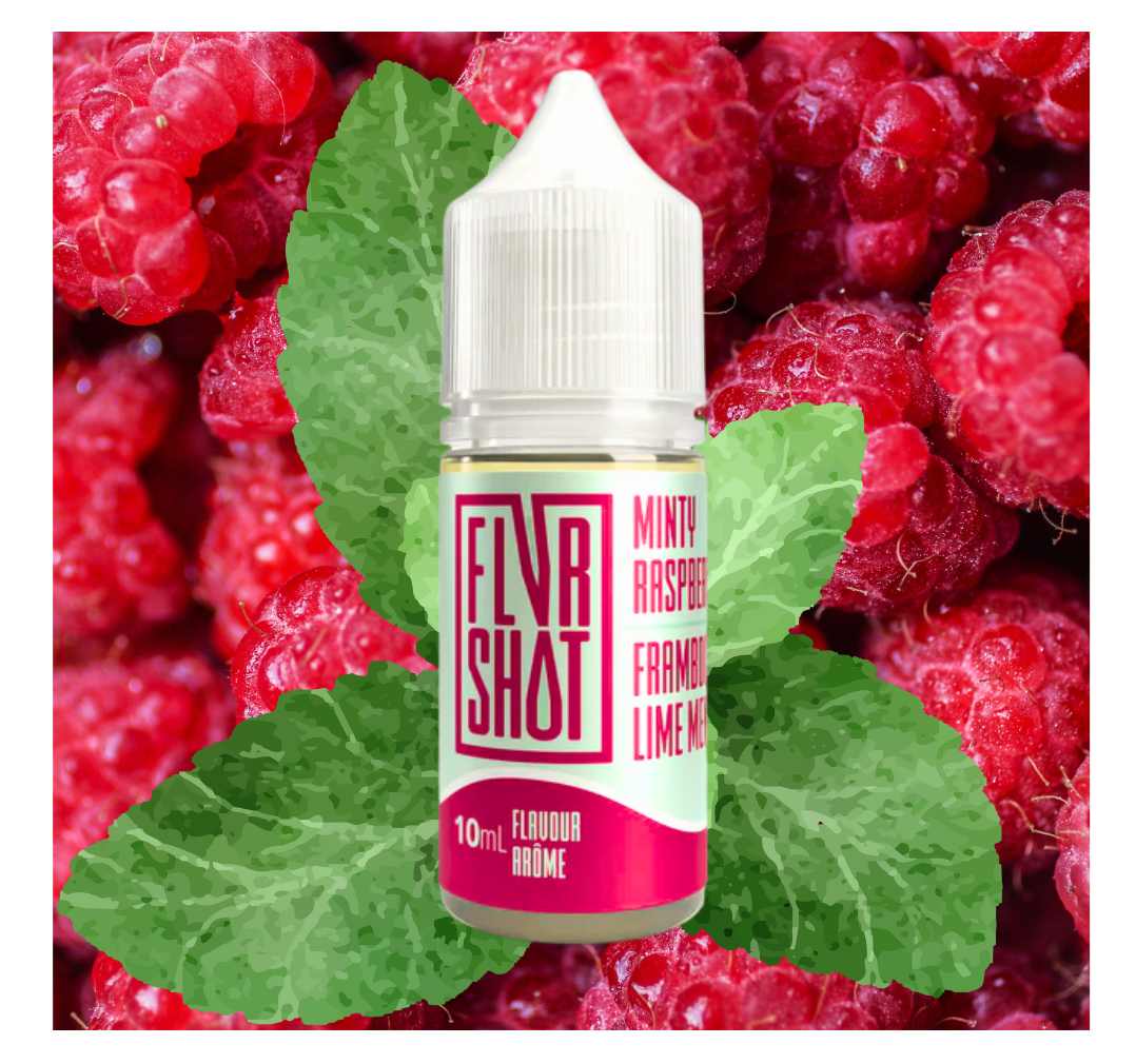 Flavour Shot - Minty Raspberry Lime  - 10ml