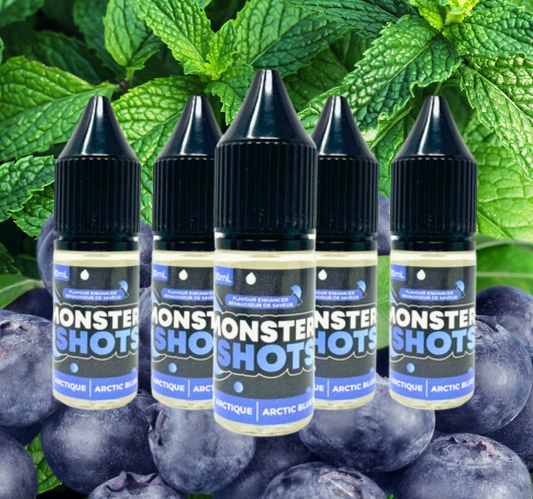 MONSTER SHOTS - Artic Blueberry - 10ml