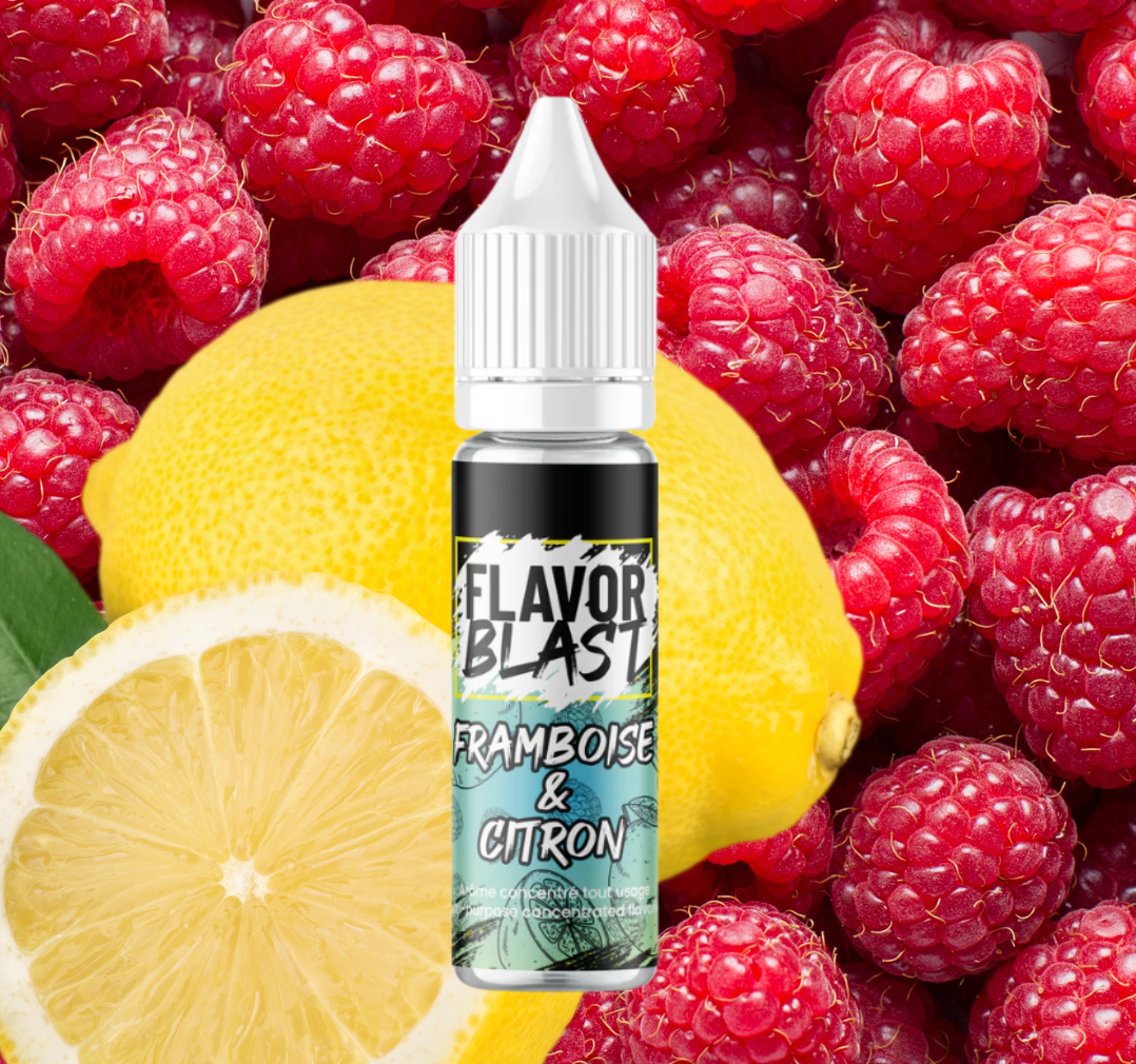 Flavor Blast - Raspberry & Lemon - 15ml