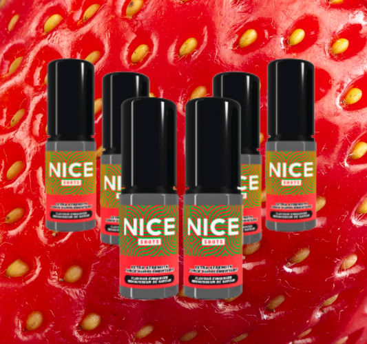 NICE SHOTS - Strawberry Ice - 10ml