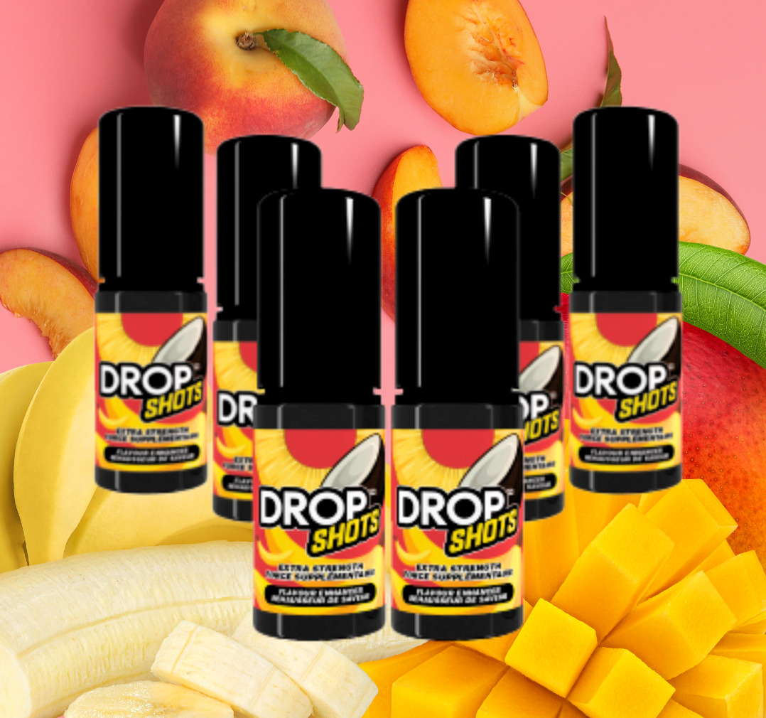 DROP SHOTS - Peach mango Banana - 10ml