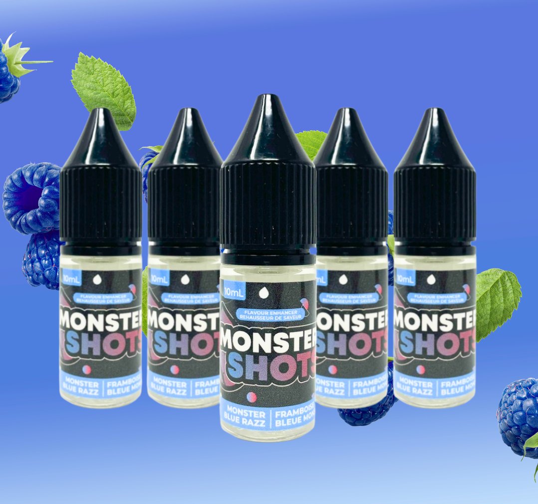 MONSTER SHOTS -  Monster Blue Razz - 10ml