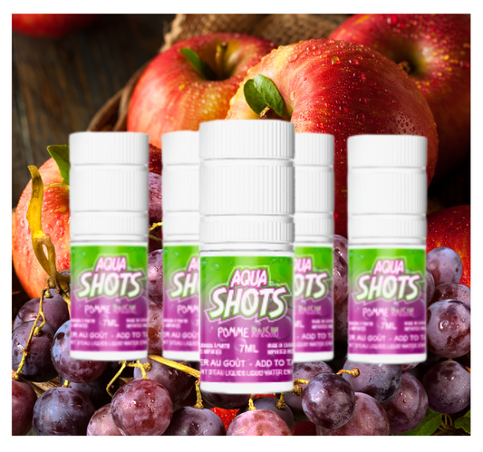 AQUA SHOTS - Pomme Raisin - 7ml