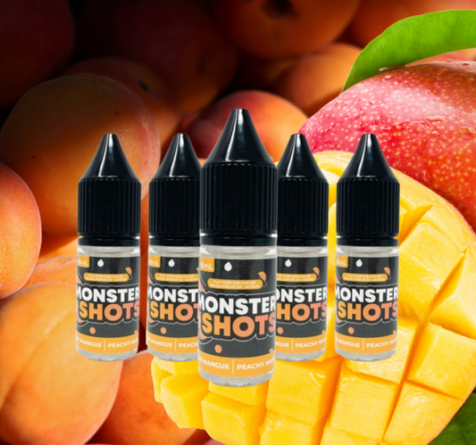 MONSTER SHOTS - Peach Mango - 10ml