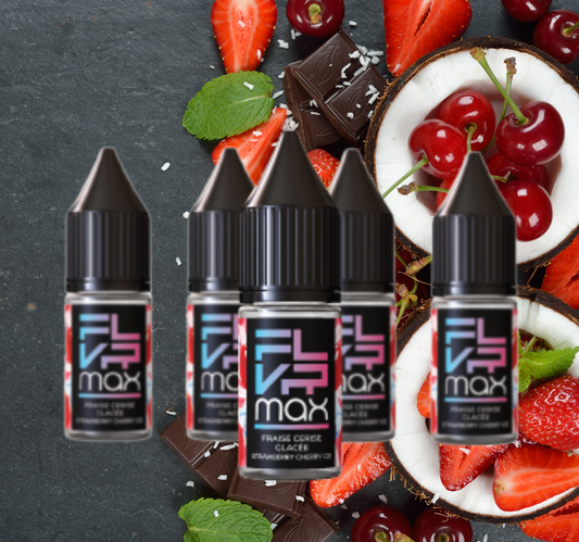 FLVR MAX - Strawberry Cherry Ice - 10ml