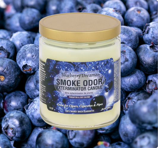 Smoke Odor Exterminator Limited Edition Candle, Blueberry Dreamz, 13 oz