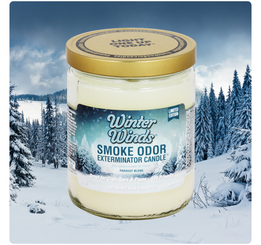 Smoke Odor Exterminator Limited Edition Candle, Winter Wind, 13 oz