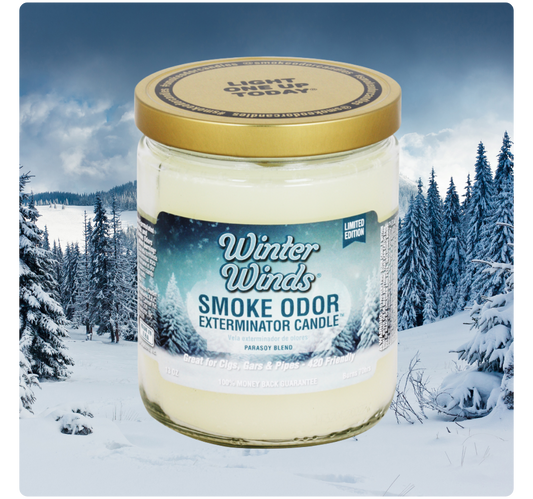 Smoke Odor Exterminator Limited Edition Candle, Winter Wind, 13 oz