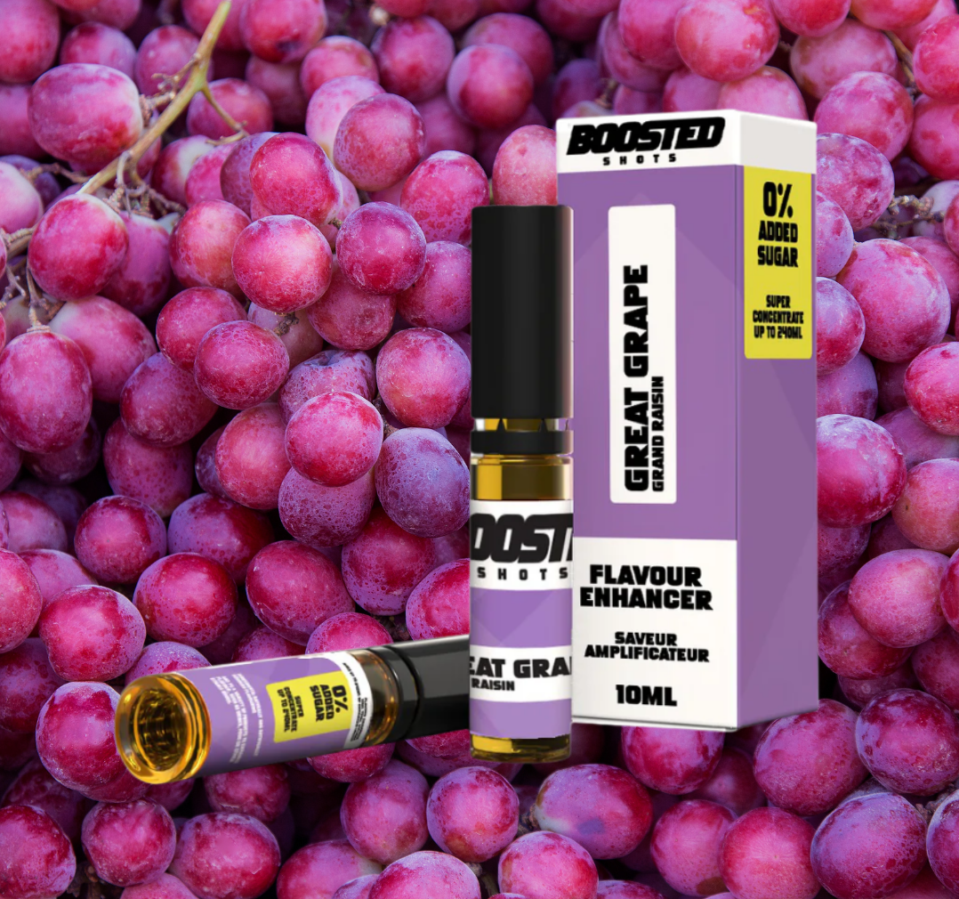 Boosted Shots - Great Grape - 10ml