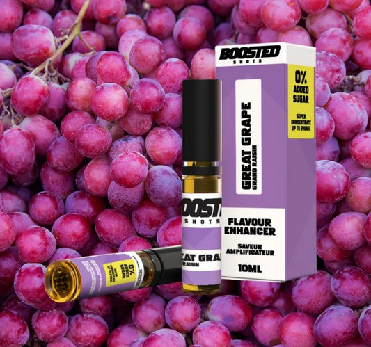 Boosted Shots - Great Grape - 10ml