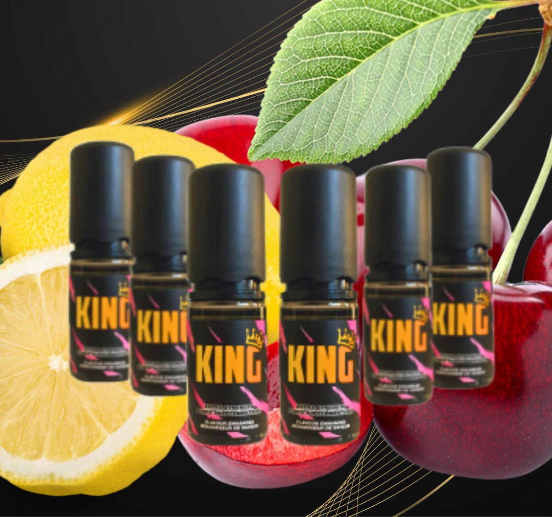 KING SHOTS - Lemon Cherry Frost - 10ml