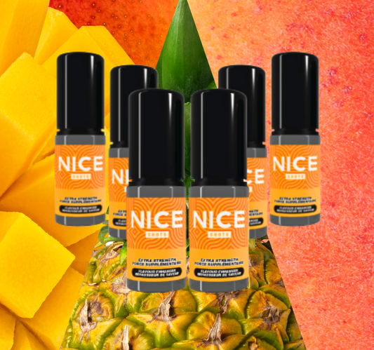 NICE SHOTS  - Pineapple Peach Mango ice - 10ml