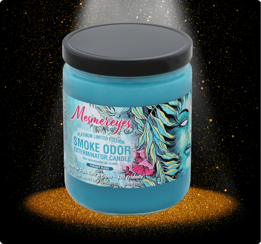 Smoke Odor Exterminator Platinum Limited Edition Candle, Mesmereyes, 13 oz
