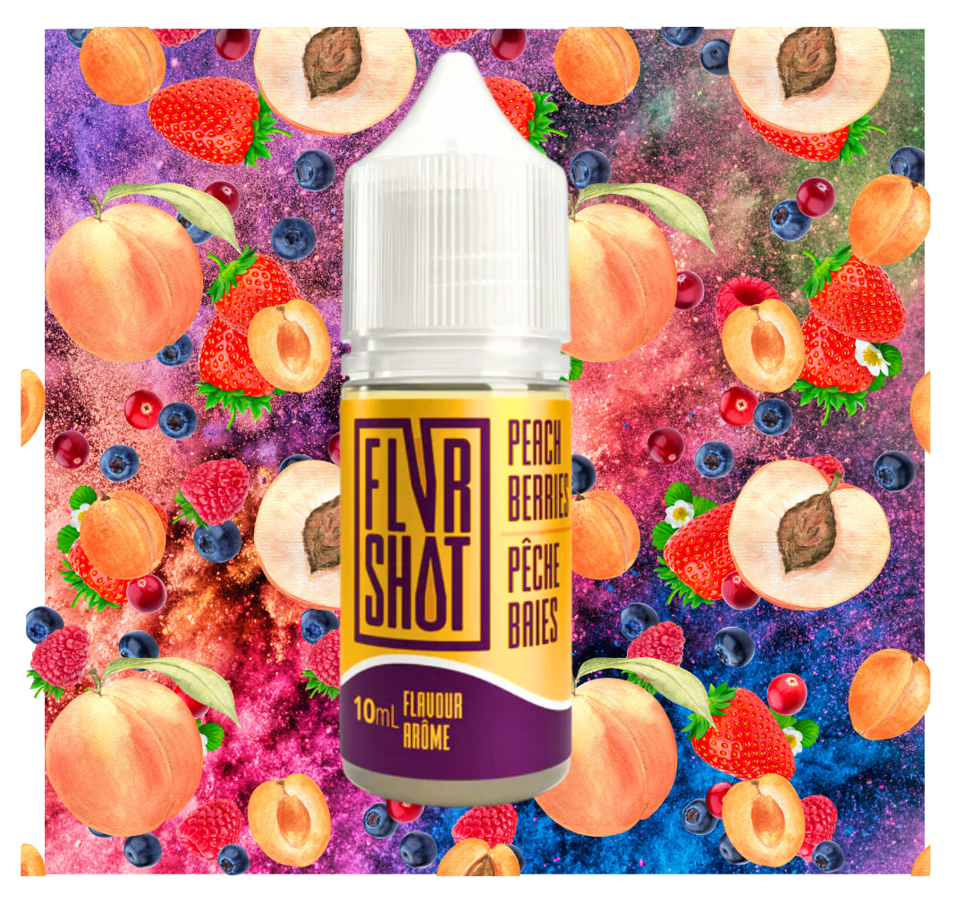 Flavour Shot - Peach Berries  - 10ml