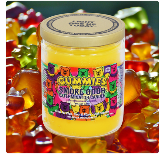 Smoke Odor Exterminator Limited Edition Candle, Gummies, 13 oz