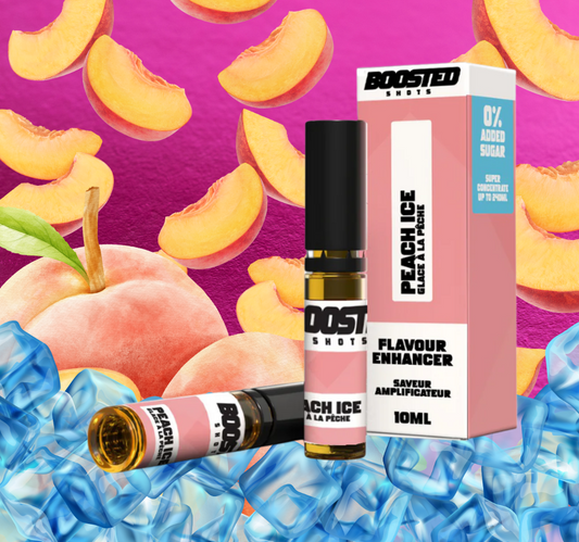 Boosted Shots - Peach Ice - 10ml