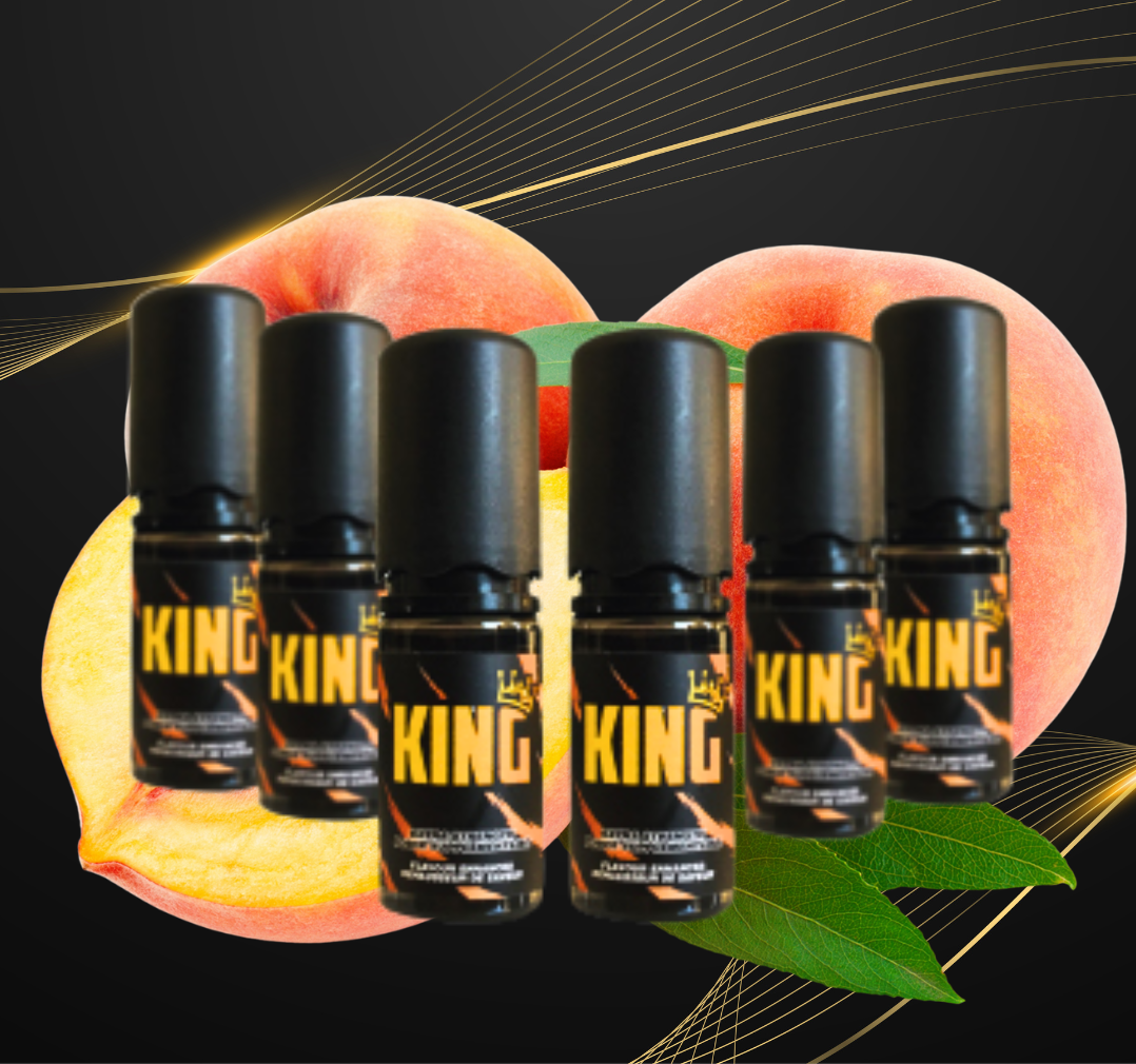 KING SHOTS -Divine Frozen Peach - 10ml
