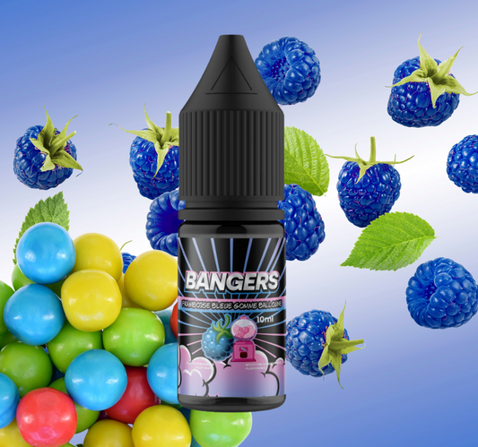 Bangers - Gomme Balloune Framboise Bleue - 10ml