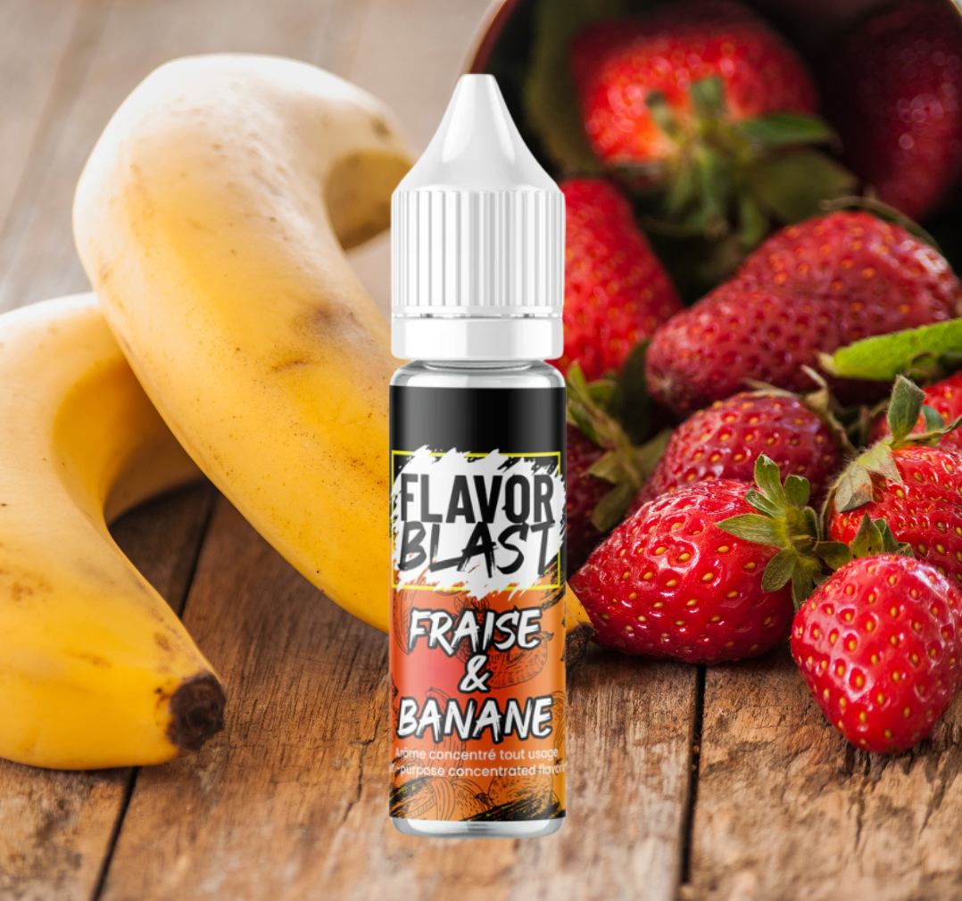 Flavor Blast - Strawberry & Banana - 15ml