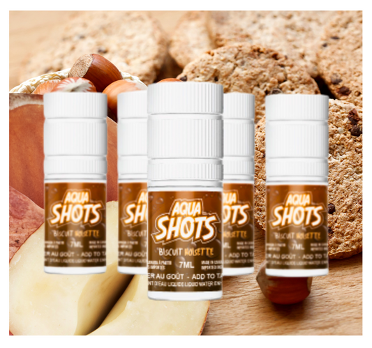AQUA SHOTS - Biscuit Noisette - 7ml