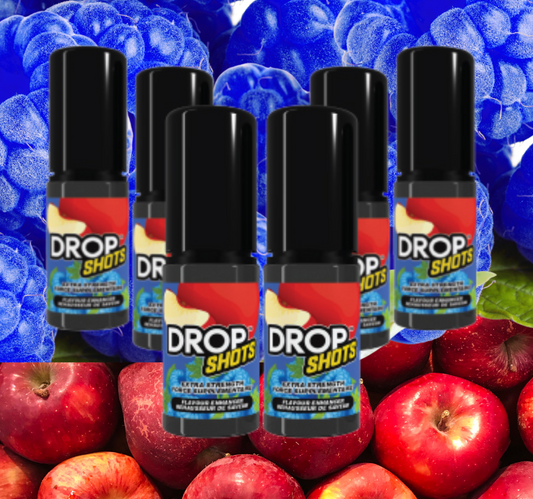DROP SHOTS - Blue Razz Apple - 10ml