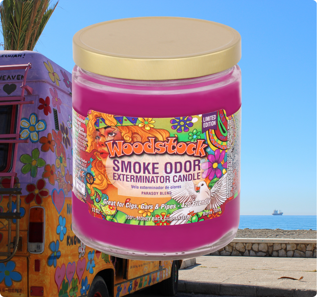 Smoke Odor Exterminator Limited Edition Candle, Woodstock, 13 oz